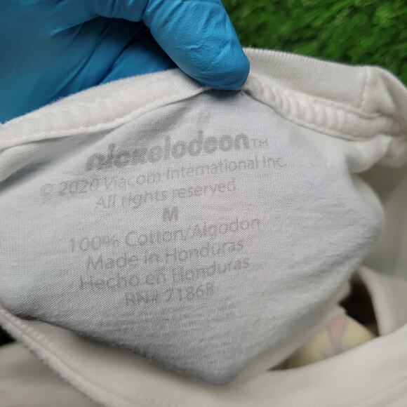 Rugrats 90s Cartoon T-Shirt Mens Small (M Slim Fit) Nickelodeon Tommy Chuckie - Picture 8 of 8